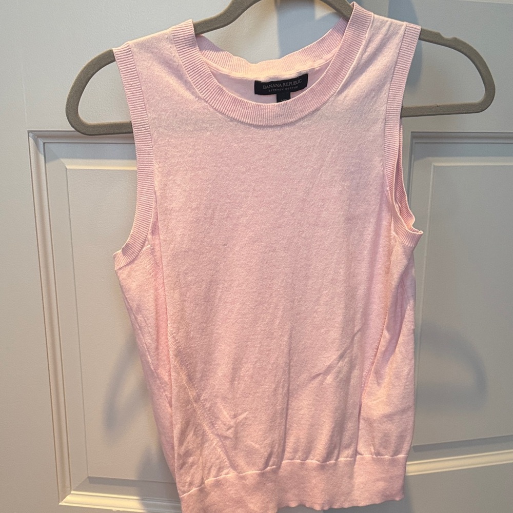 Banana Republic Light Pink Tank Top